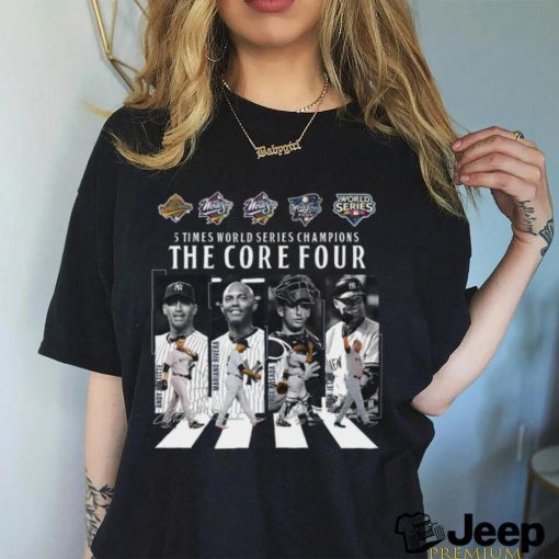 times world series champions 5 the core four shirt
