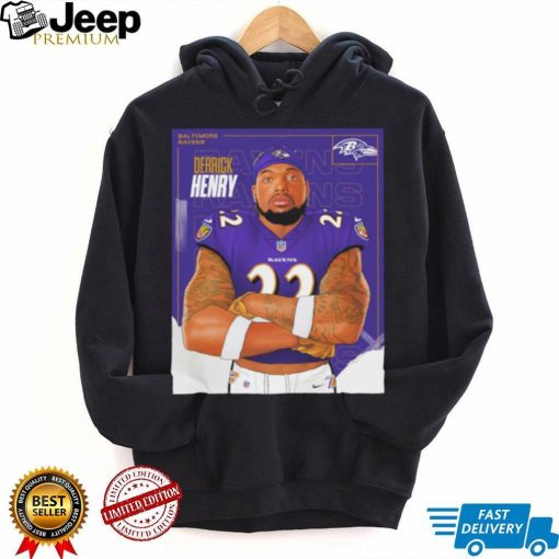 Derrick Henry 22 Baltimore Ravens shirt