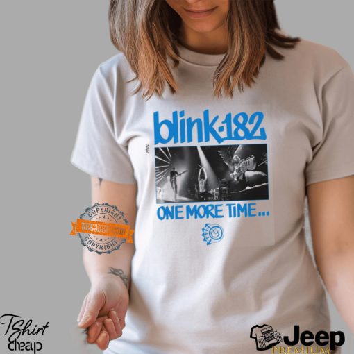 Blink 182 One More Time Concert Photo T Shirt