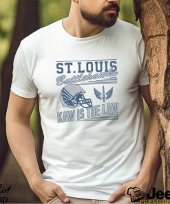 St. Louis Battlehawks Retro Kaw is Law Shirt