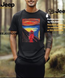 Deadpool Scream Vincent Van Gogh T Shirt