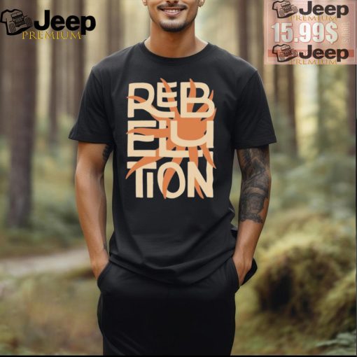 Rebelution Music Wavy Sun Acid Wash Shirt