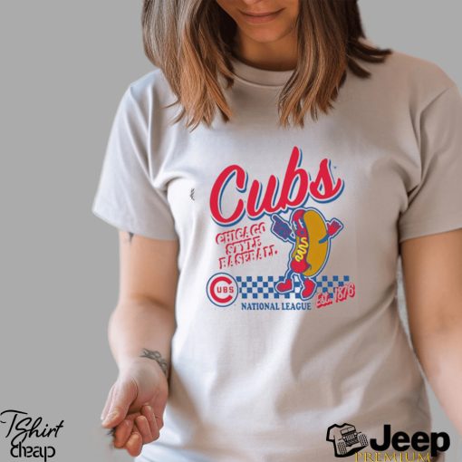 Chicago Cubs Mitchell & Ness Cooperstown Collection Food Concessions T Shirt