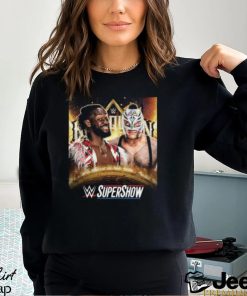 WWE Supershow King And Queen Of The Ring Matchup Head To Head Kofi Kingston Vs Rey Mysterio Unisex T Shirt