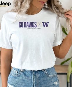 washington huskies go dawgs college football playoff Unisex Tshirt