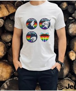 Minnesota Timberwolves Happy Pride Month Celebrating Our LGBTQ Community T Shirt