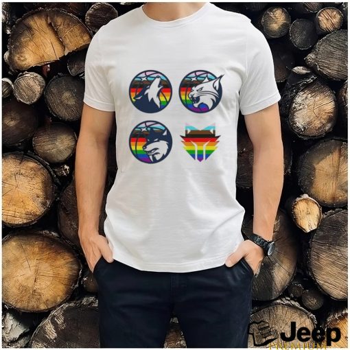 Minnesota Timberwolves Happy Pride Month Celebrating Our LGBTQ Community T Shirt