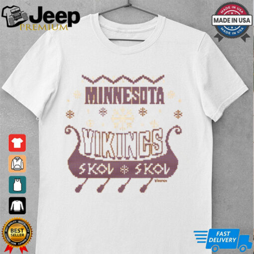 Minnesota Vikings Holiday Crewneck shirt