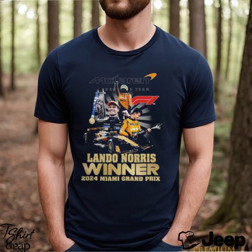 Lando Norris Winner 2024 Miami Grand Prix T Shirt