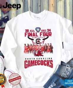 South Carolina Gamecocks 2024 Final Four NCAA Women’s Basketball National Champions shirt