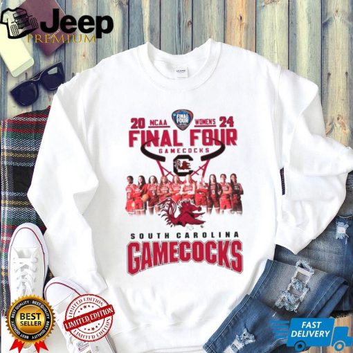 South Carolina Gamecocks 2024 Final Four NCAA Women’s Basketball National Champions shirt