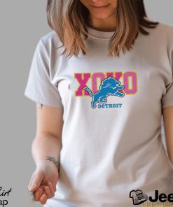 xoxo Detroit Lions Valentines Day Shirt