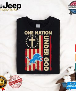 One Nation Under God Lions Logo Shirt