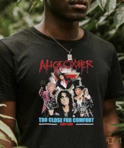 Alice Cooper Too Close For Comfort 2024 Tour T Shirt