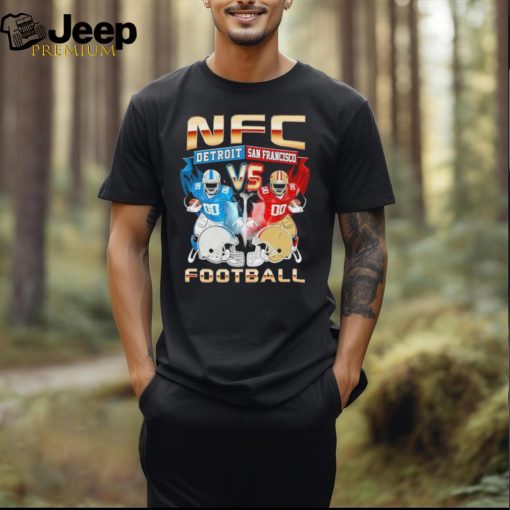 NFC Detroit Lions vs San Francisco 49Ers Football 2023 Shirt