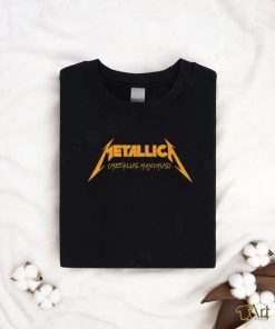 young metal attack scoop neck t shirt