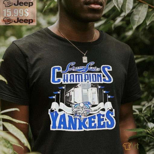 Subway Series Champions New York Yankees 2000 vintage train shirt