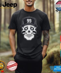 Official New York Yankees MLB Aaron Judge Sugar Skull #99 Graphic t shirt