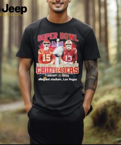 Super Bowl LVIII Kansas City vs San Francisco Feb 11 2024 Las Vegas Shirt