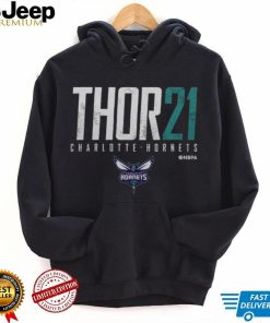 JT Thor Charlotte Hornets Elite WHT Shirt