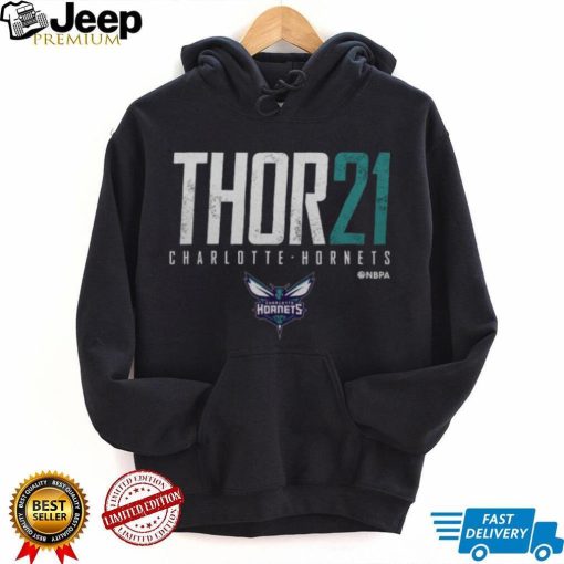 JT Thor Charlotte Hornets Elite WHT Shirt