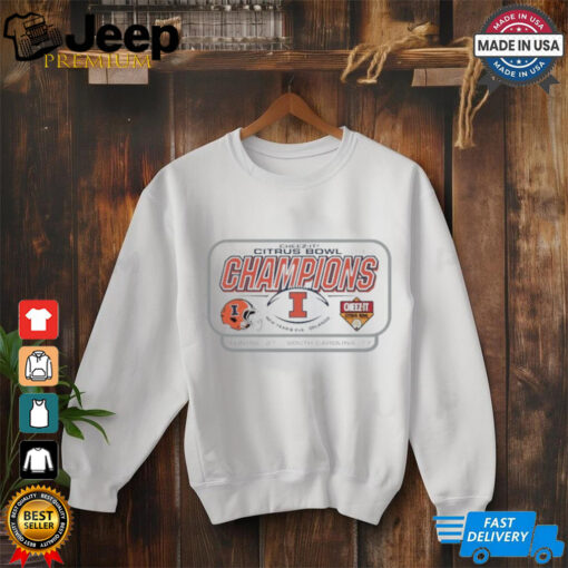 2024 Citrus Bowl Illinois Fighting Illini Champions Score Shirt