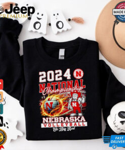 2024 National Championship Nebraska Volleyball go big red mascot shirt