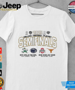 2025 Multi Team Semifinal College Football Playoff Shirt