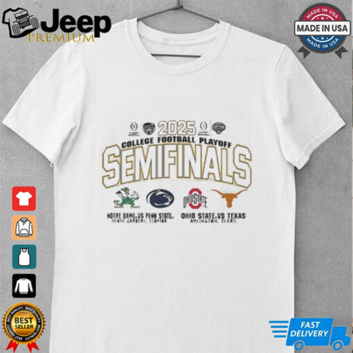 2025 Multi Team Semifinal College Football Playoff Shirt