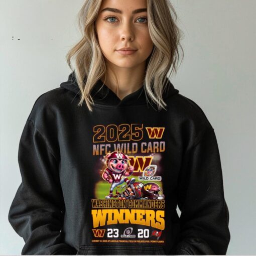 2025 NFC Winners Washington Commanders Beat Tampa Bay Buccaneers T Shirt