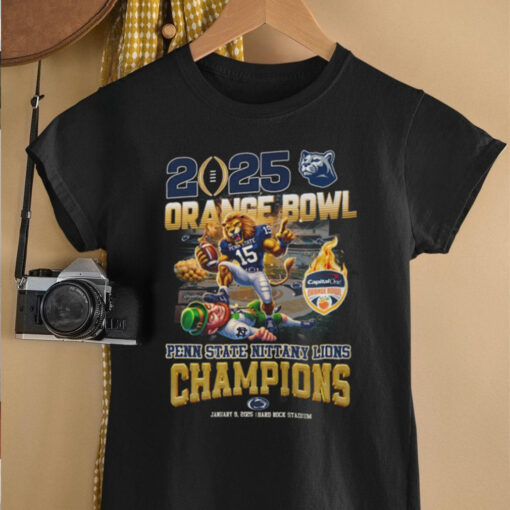 2025 Orage bowl penn state nittany lions champions shirt