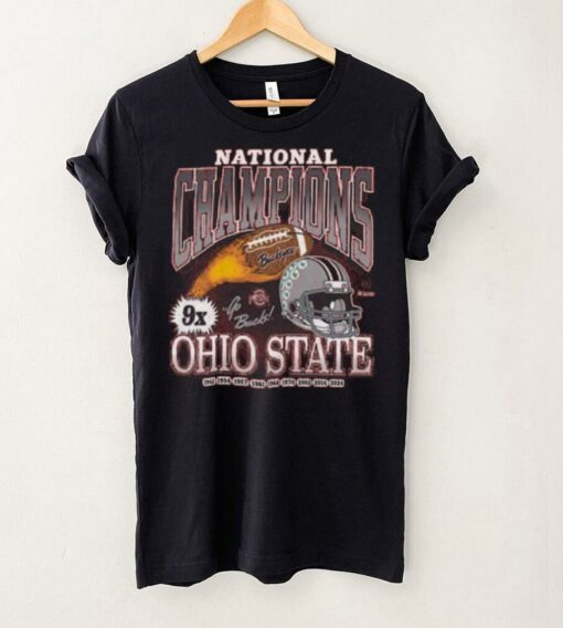 47 Ohio State Buckeyes RED 2024 National Champions Franklin Shirt