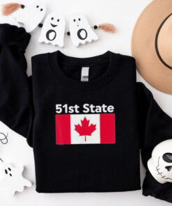 51st State Canada Flag T Shirt