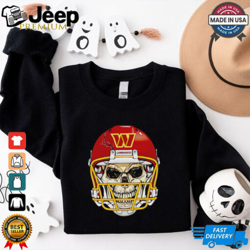 Washington Commanders Skull Helmet shirt