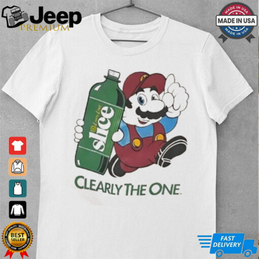 90s Slice Soda Super Mario Bros shirt