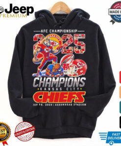AFC Championship 2025 Kansas City Chiefs NFL Jan 26 2025 Arrowhead Stadium shirt
