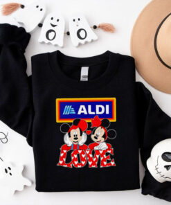 ALDI Mickey Love shirt