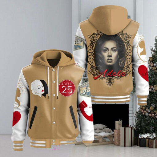 Adele 25 Album Limited Edition Hooded Varsity Jacket
