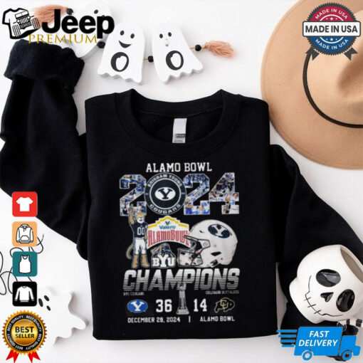 Alamo Bowl 2024 Champions BYU 36 14 Colorado Shirt