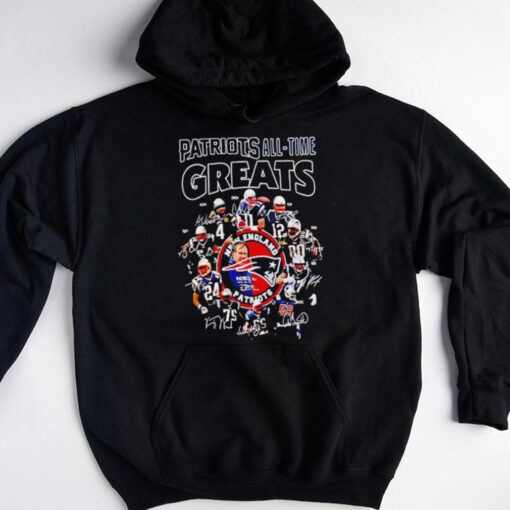All Time Greats New England Patriots Team Players Autograph shirt