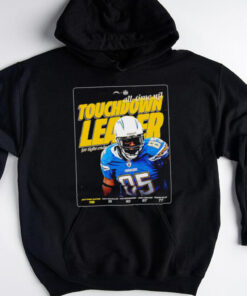 All time Nfl Touchdown Leader Riddell For Tight Ends Chargers shirt