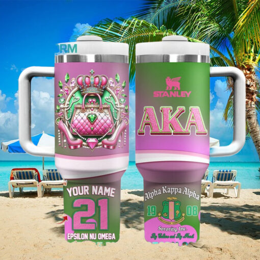 Alpha Kappa Alpha 2025 Limited Edition Stanley Tumbler