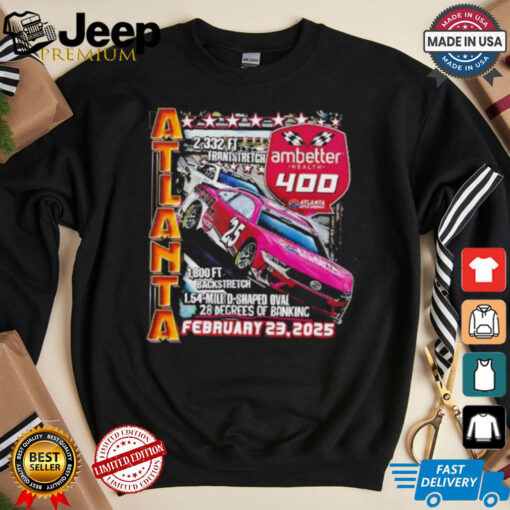 Ambetter 400 Event 1800 FT back stretch shirt