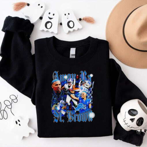 Amon Ra St. Brown Detroit Lions graphic shirt