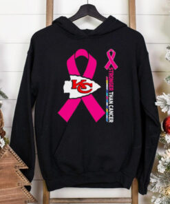 Awareness stronger than cancer Kansas City Chiefs shirt