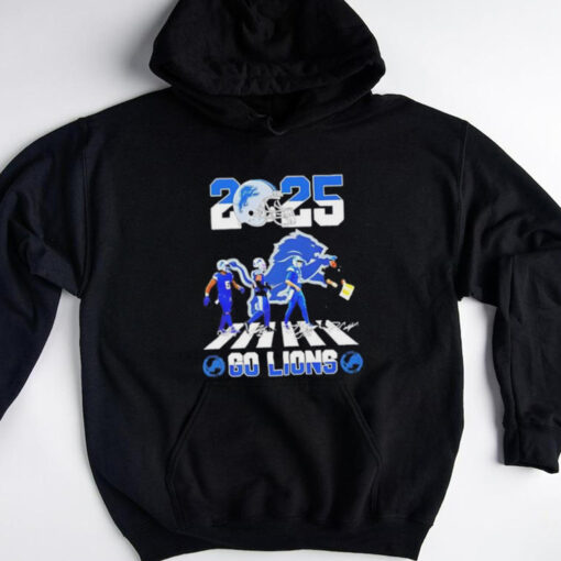 Back In Black Detroit Lions 2025 Quarter shirt