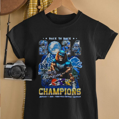 Back To Back 2024 NFC Division Champions Detroit Lions All Right All Heart All Us Signature Ornament,Mug,Shirt