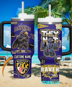 Baltimore Ravens NFL They Not Like Us Stanley Tumbler