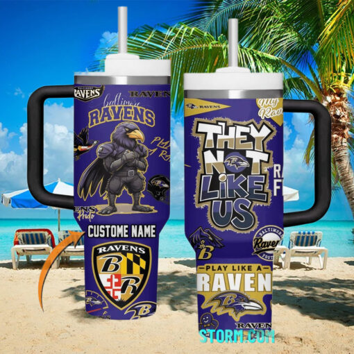 Baltimore Ravens NFL They Not Like Us Stanley Tumbler