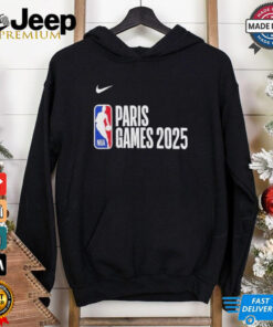 Basketball Paris 2025 Logo Nike T Shirt